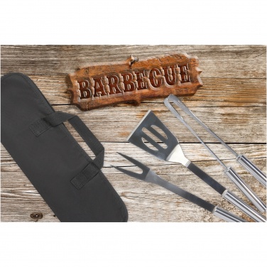 Logotrade promotional gifts photo of: Barcabo BBQ 3-piece set