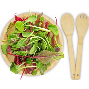 Logotrade corporate gifts photo of: Argulls bamboo salad bowl and tools