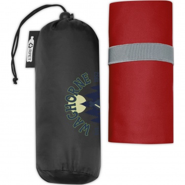 Logotrade promotional gift picture of: Pieter recycled PET ultra lightweight and quick dry towel 130 x 80 cm