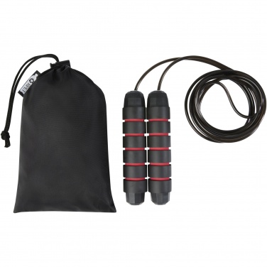 Logotrade promotional gift picture of: Austin soft skipping rope in recycled PET pouch
