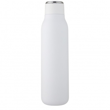 Logotrade promotional gift image of: Marka 600 ml copper vacuum insulated bottle with metal loop
