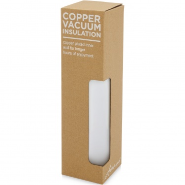 Logotrade business gift image of: Marka 600 ml copper vacuum insulated bottle with metal loop