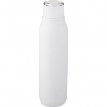 Logotrade promotional gift picture of: Marka 600 ml copper vacuum insulated bottle with metal loop