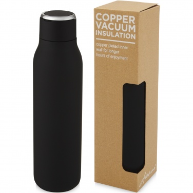 Logotrade corporate gift image of: Marka 600 ml copper vacuum insulated bottle with metal loop