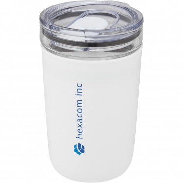 Logo trade promotional merchandise image of: Bello 420 ml glass tumbler with recycled plastic outer wall