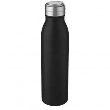 Logotrade promotional item image of: Harper 700 ml stainless steel water bottle with metal loop