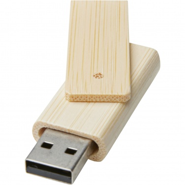 Logotrade corporate gift picture of: Rotate 8GB bamboo USB flash drive