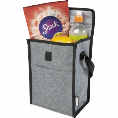 Logo trade advertising products image of: Reclaim 4-can GRS RPET cooler bag 5L