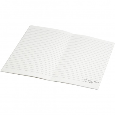 Logo trade business gift photo of: Dairy Dream A5 size reference recycled milk cartons cahier notebook