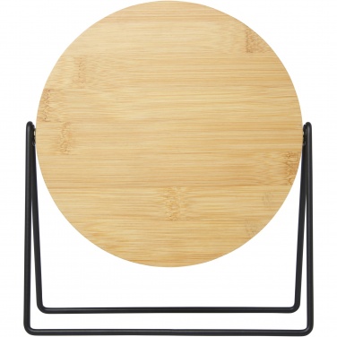 Logo trade promotional products image of: Hyrra bamboo standing mirror