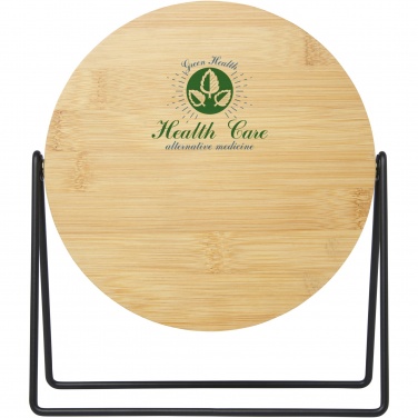 Logo trade advertising products image of: Hyrra bamboo standing mirror