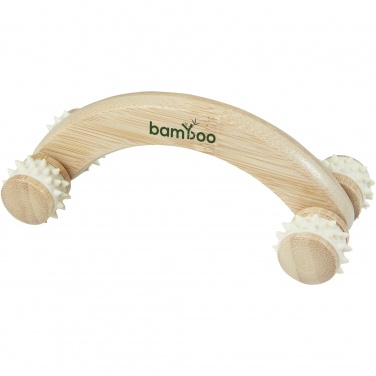 Logo trade promotional giveaways image of: Volu bamboo massager
