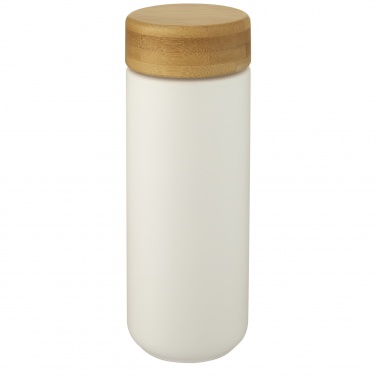 Logotrade promotional merchandise picture of: Lumi 300 ml ceramic tumbler with bamboo lid