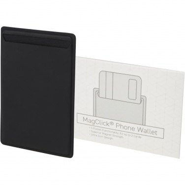 Logo trade business gifts image of: Magclick phone wallet