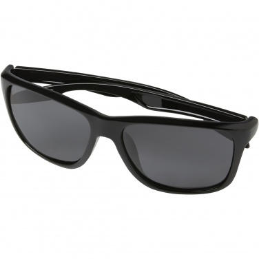 Logo trade promotional items image of: Eiger polarized sunglasses in recycled PET casing