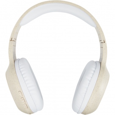 Logotrade advertising product image of: Riff wheat straw Bluetooth® headphones with microphone