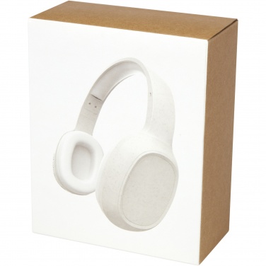 Logotrade business gifts photo of: Riff wheat straw Bluetooth® headphones with microphone