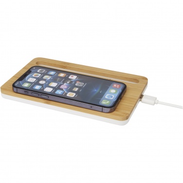 Logotrade promotional items photo of: Medake 10W bamboo wireless charger