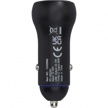 Logotrade advertising product picture of: Pilot dual 55W USB-C/USB-A car charger