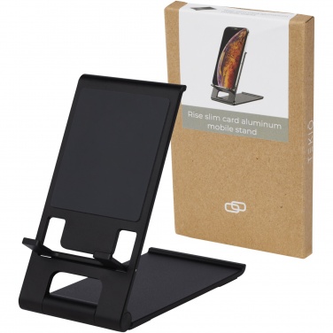 Logo trade advertising products picture of: Rise slim aluminium phone stand