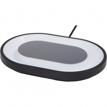 Logotrade promotional gift image of: Ray wireless charging pad with RGB mood light