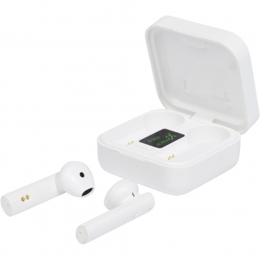 Logotrade promotional item picture of: Tayo solar charging TWS earbuds 