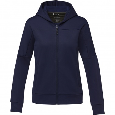 Logo trade promotional items image of: Nubia women's performance full zip knit jacket