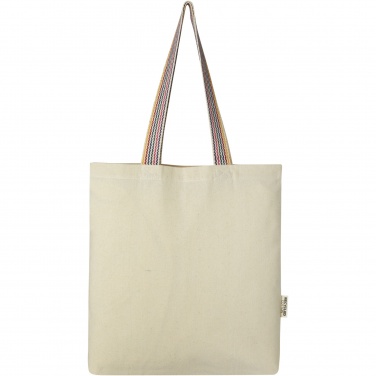 Logotrade promotional gifts photo of: Rainbow 180 g/m² recycled cotton tote bag 5L