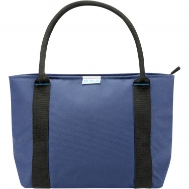 Logo trade promotional gifts image of: REPREVE® Our Ocean™ 12-can GRS RPET cooler tote bag 11L