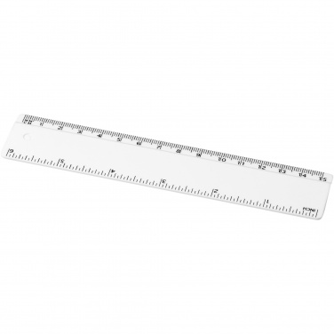 Logo trade advertising product photo of: Refari 15 cm recycled plastic ruler