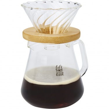 Logo trade promotional gift photo of: Geis 500 ml glass coffee maker