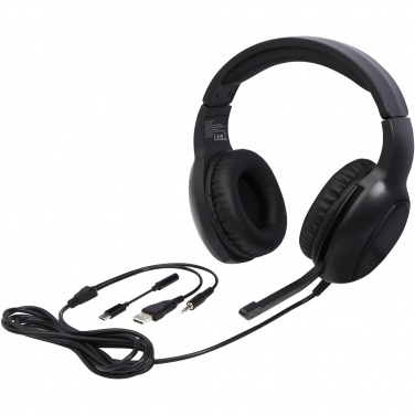Logo trade promotional giveaways picture of: Gleam gaming headphones