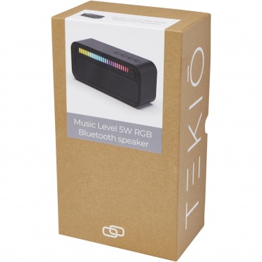 Logo trade promotional gifts picture of: Music Level 5W RGB mood light Bluetooth® speaker