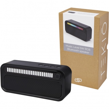 Logotrade promotional giveaway picture of: Music Level 5W RGB mood light Bluetooth® speaker