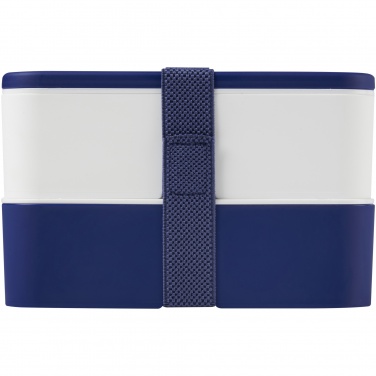 Logo trade advertising products picture of: MIYO double layer lunch box