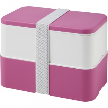Logotrade promotional item picture of: MIYO double layer lunch box