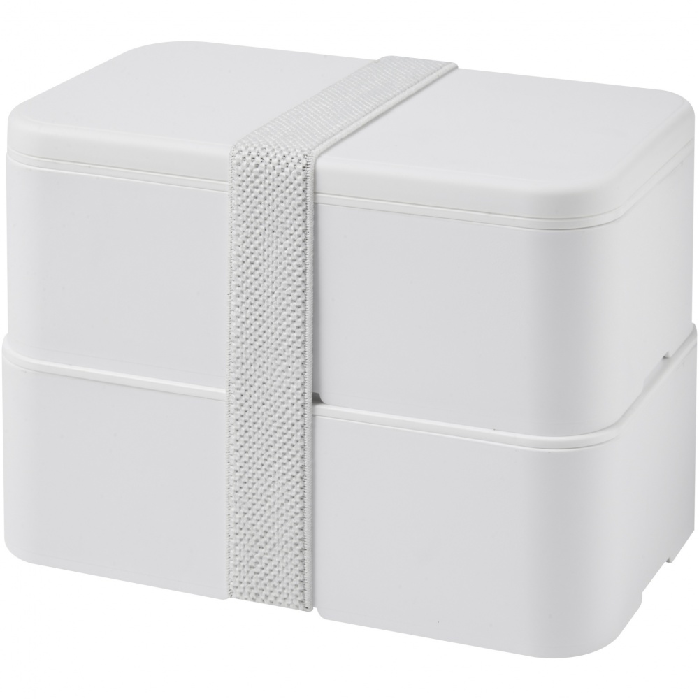 Logo trade promotional merchandise image of: MIYO Pure double layer lunch box