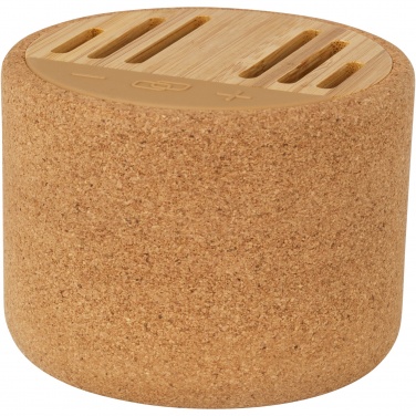 Logo trade promotional item photo of: Cerris 5W cork Bluetooth® speaker