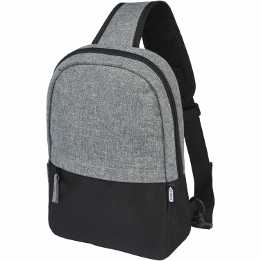 Logo trade promotional items image of: Reclaim GRS recycled two-tone sling 3.5L
