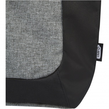 Logotrade promotional merchandise image of: Reclaim GRS recycled two-tone zippered tote bag 15L