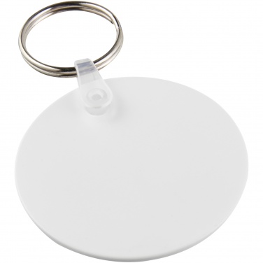 Logotrade promotional merchandise photo of: Tait circle-shaped recycled keychain