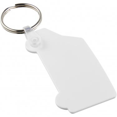 Logotrade promotional giveaway picture of: Tait van-shaped recycled keychain