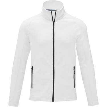 Logo trade promotional products image of: Zelus men's fleece jacket