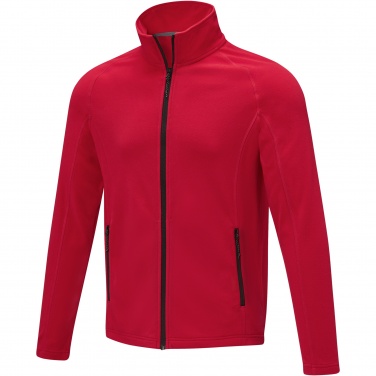 Logo trade promotional giveaways picture of: Zelus men's fleece jacket
