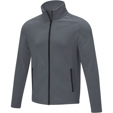 Logo trade promotional items image of: Zelus men's fleece jacket