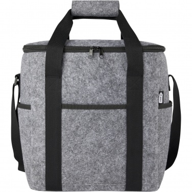 Logotrade promotional gift image of: Felta GRS recycled felt bottle cooler bag 21L
