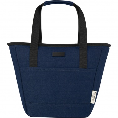 Logotrade advertising product picture of: Joey 9-can GRS recycled canvas lunch cooler bag 6L
