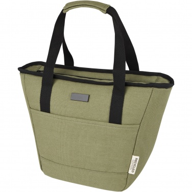 Logotrade corporate gift picture of: Joey 9-can GRS recycled canvas lunch cooler bag 6L