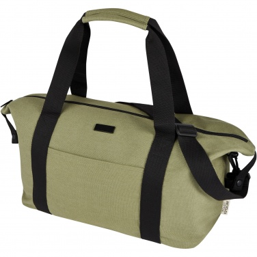 Logotrade promotional gift picture of: Joey GRS recycled canvas sports duffel bag 25L