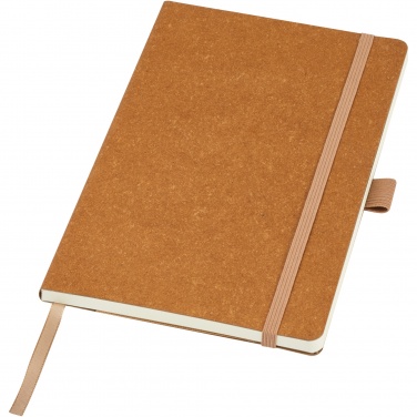 Logotrade promotional product image of: Kilau recycled leather notebook 
